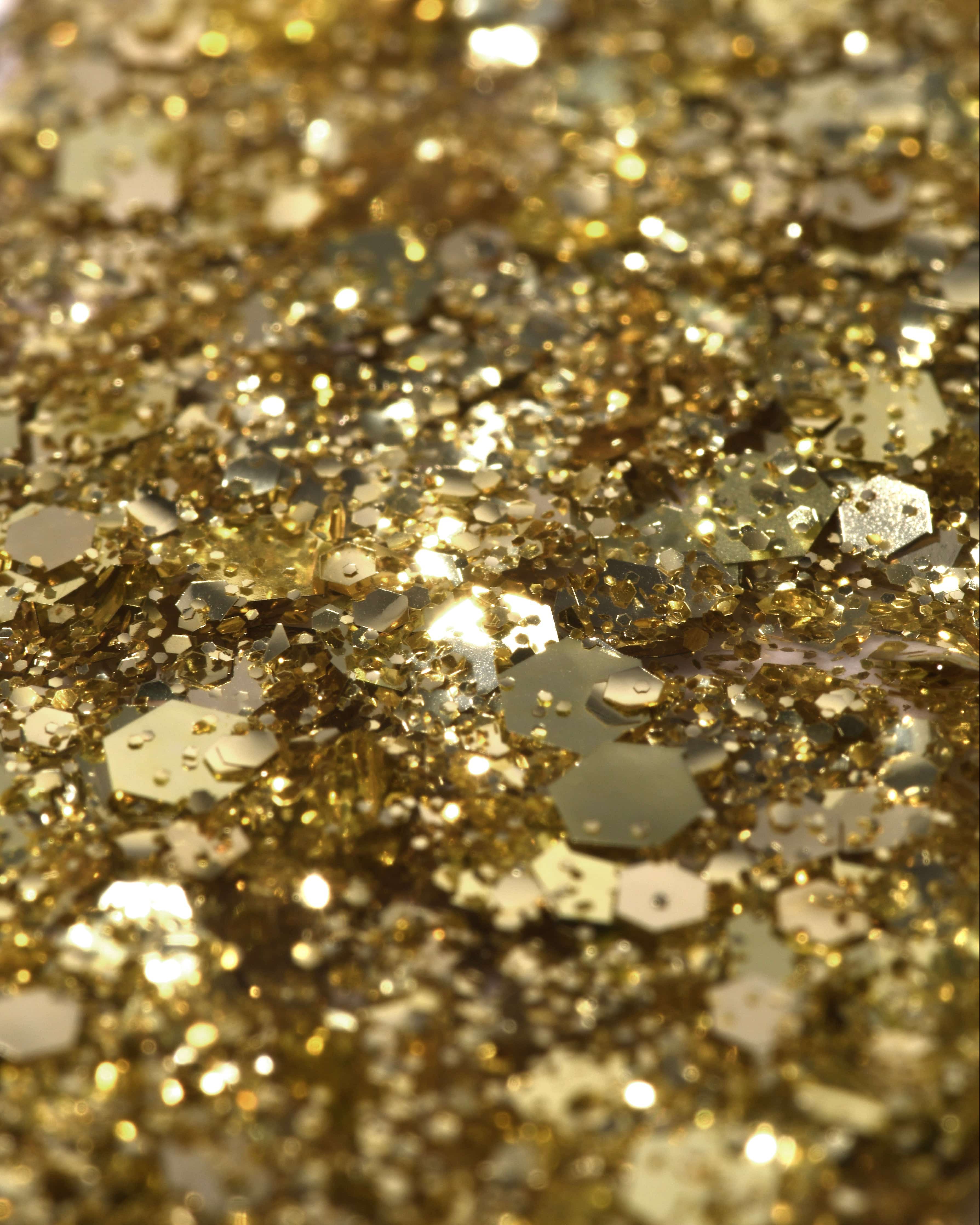 Glitter Effect Nail Paint | Glitz & Gold - Image 5