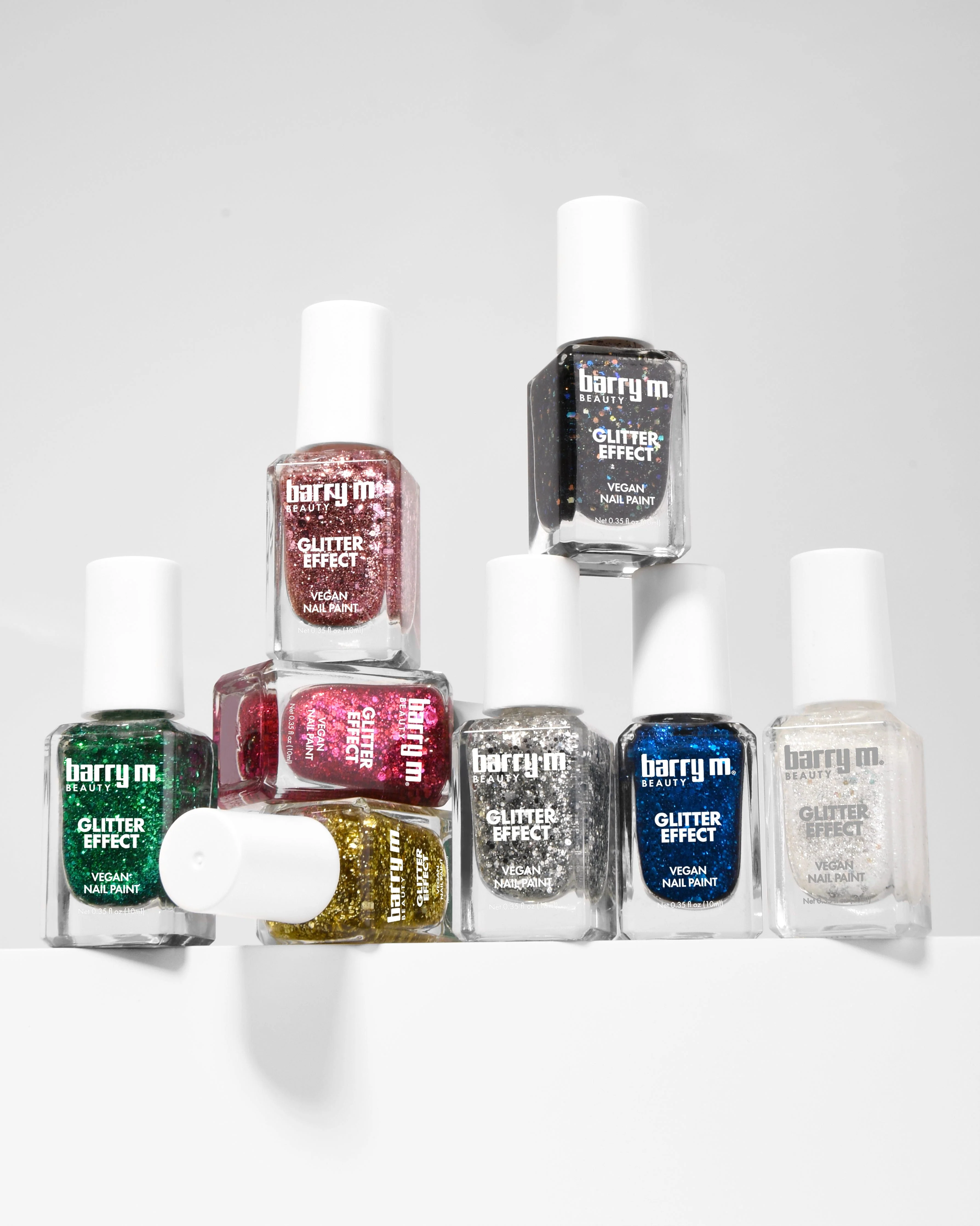 Glitter Effect Nail Paint | Night Fever Navy - Image 3