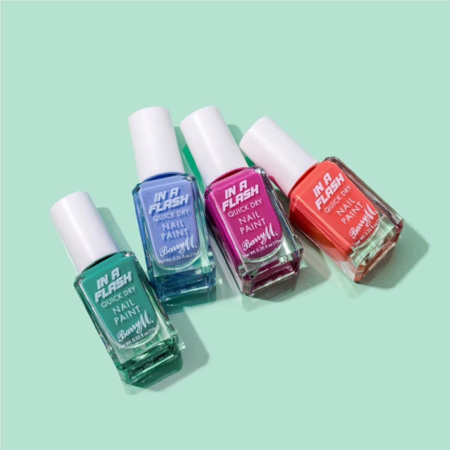 In A Flash Quick Dry Nail Paint | Brisk Blue - Image 2