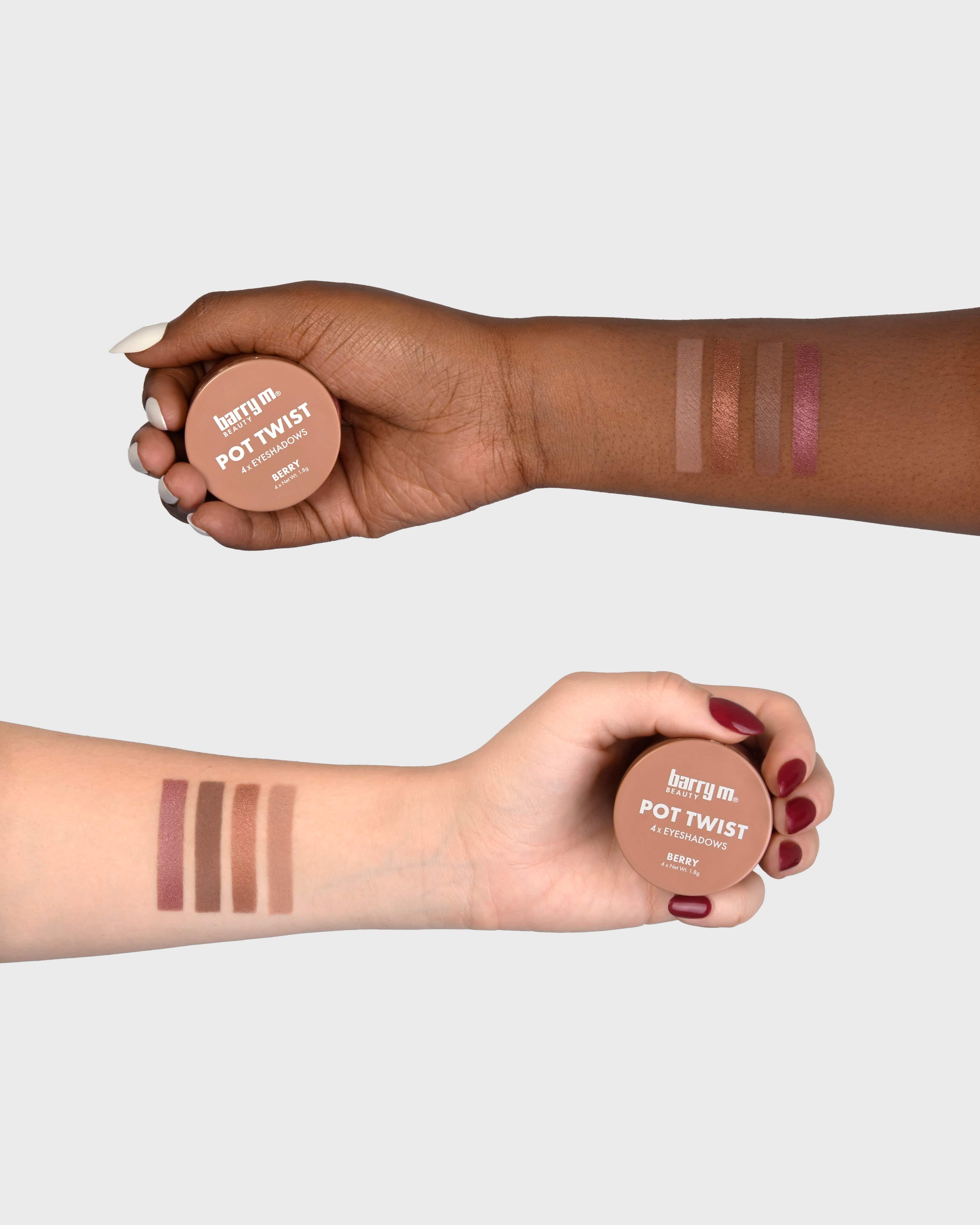 Pot Twist 4x Eyeshadows | Berry - Image 4