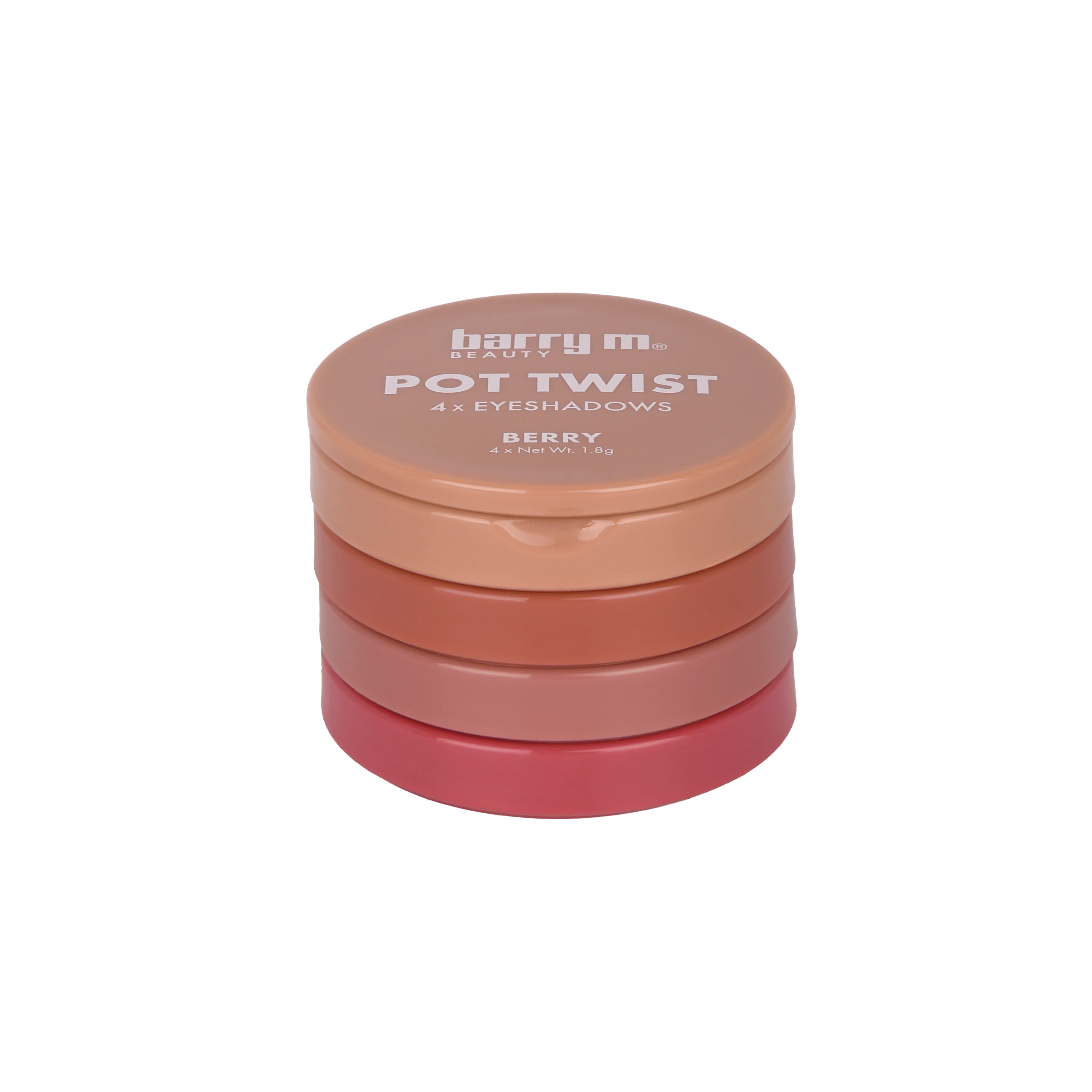 Pot Twist 4x Eyeshadows | Berry - Image 6